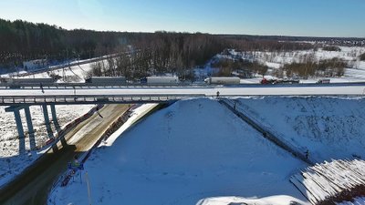 На трассе А-108 в Подмосковье открыто рабочее движение