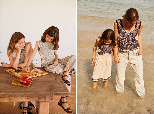 Mango выпустил коллекцию в стиле Family Look