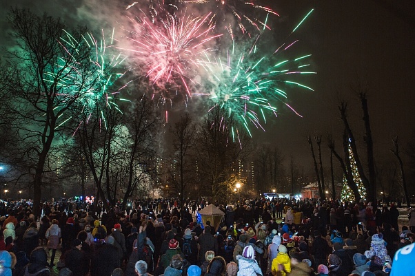 Новый год в столичном парке «Усадьба Воронцово»