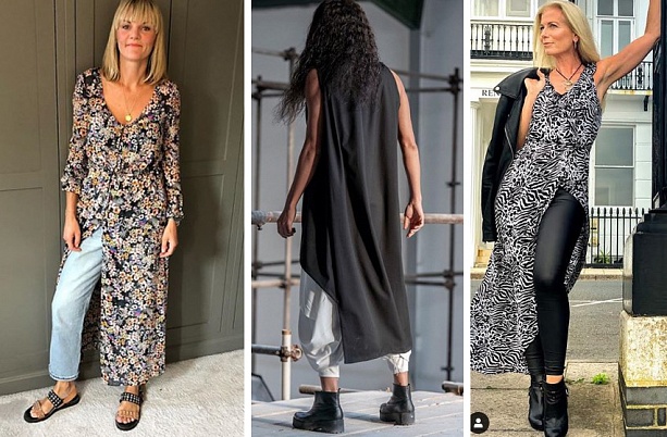 Как носить тренд 2020 года — платье с брюками