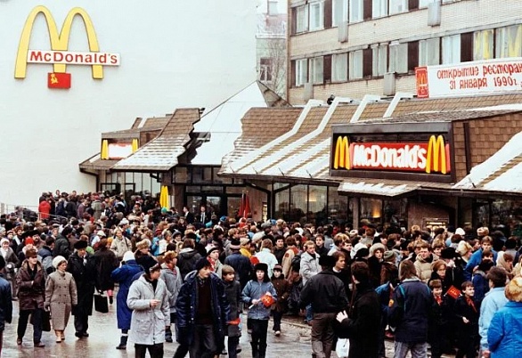 30 лет Макдоналдс в России