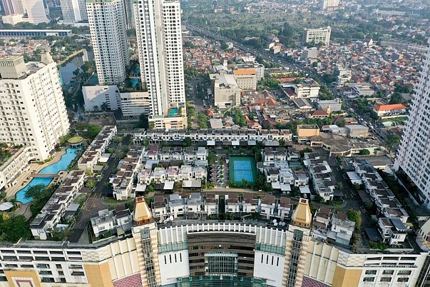 Город на крыше торгового центра