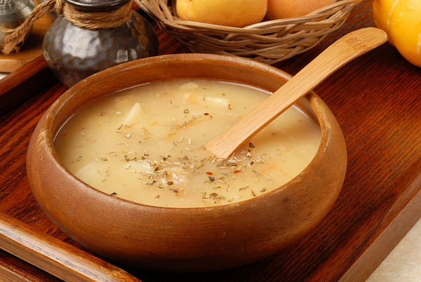 Суп с картофелем и грибами